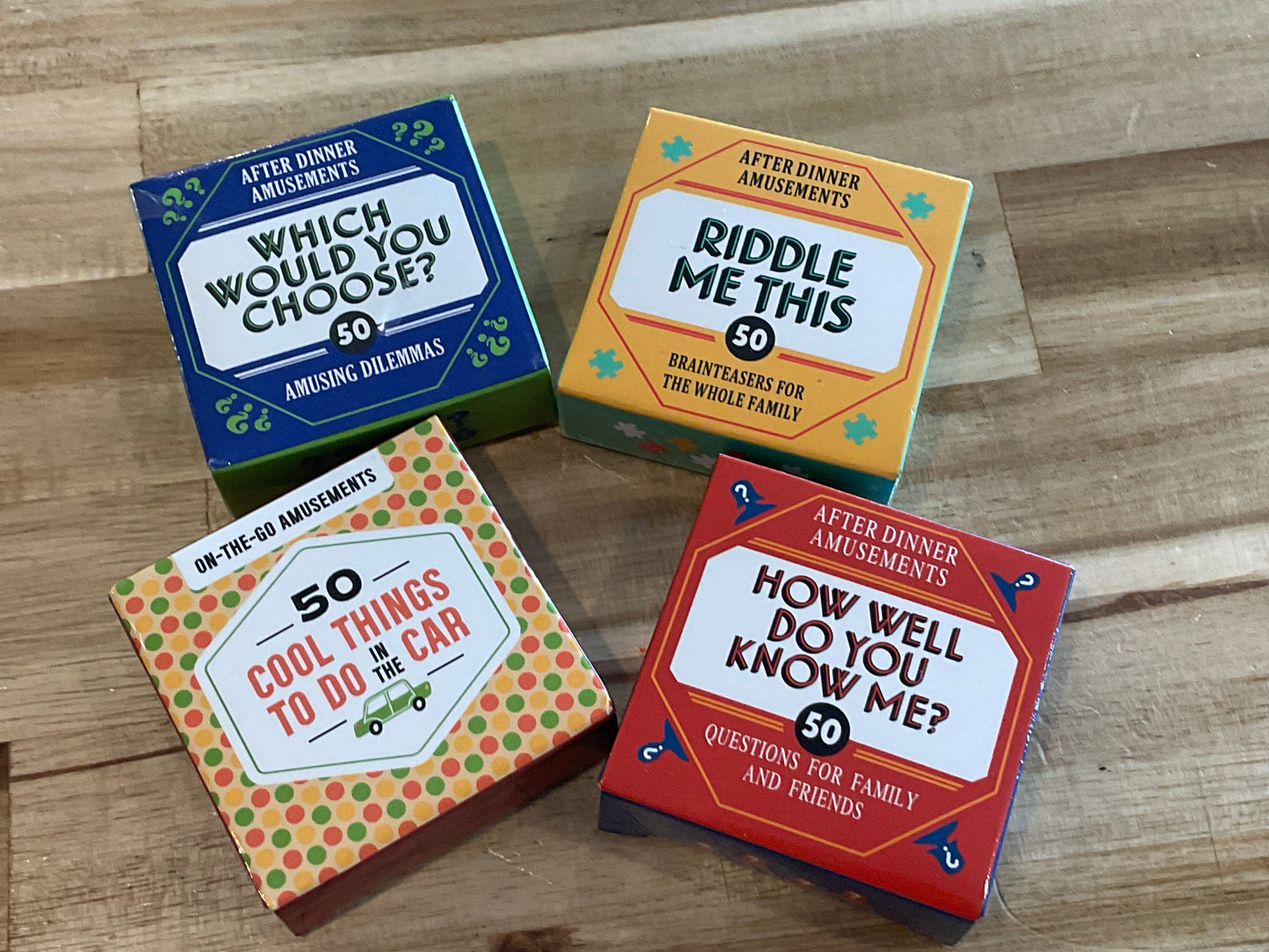 On The Go Game Cards