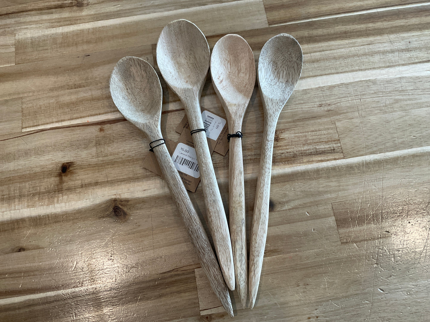 Carved Mango Spoon Livia