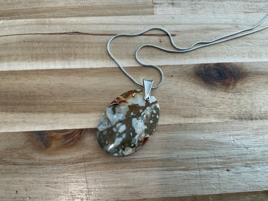 Rocky Butte Jasper Silverware Artist Jewelry
