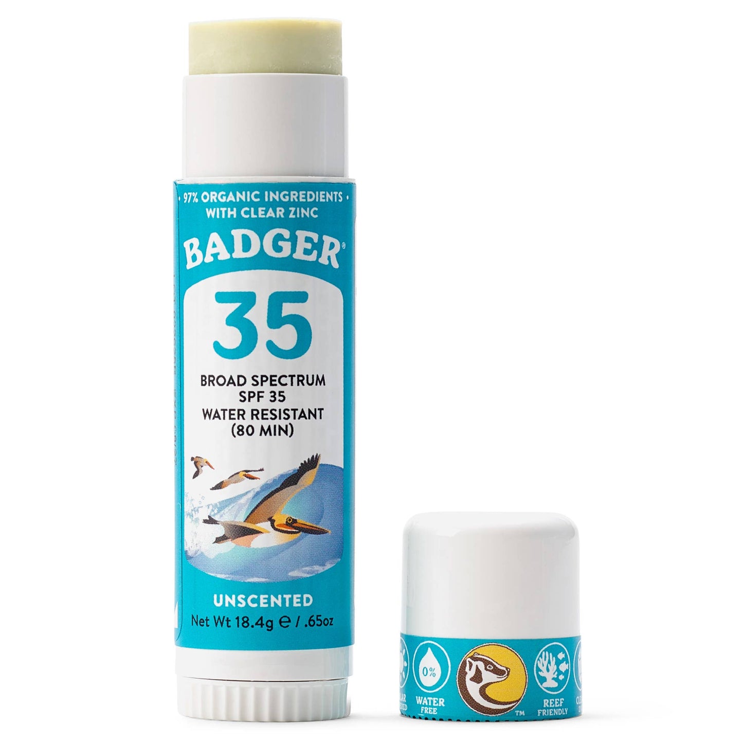 Badger Mineral Sunscreen Face Stick SPF 35