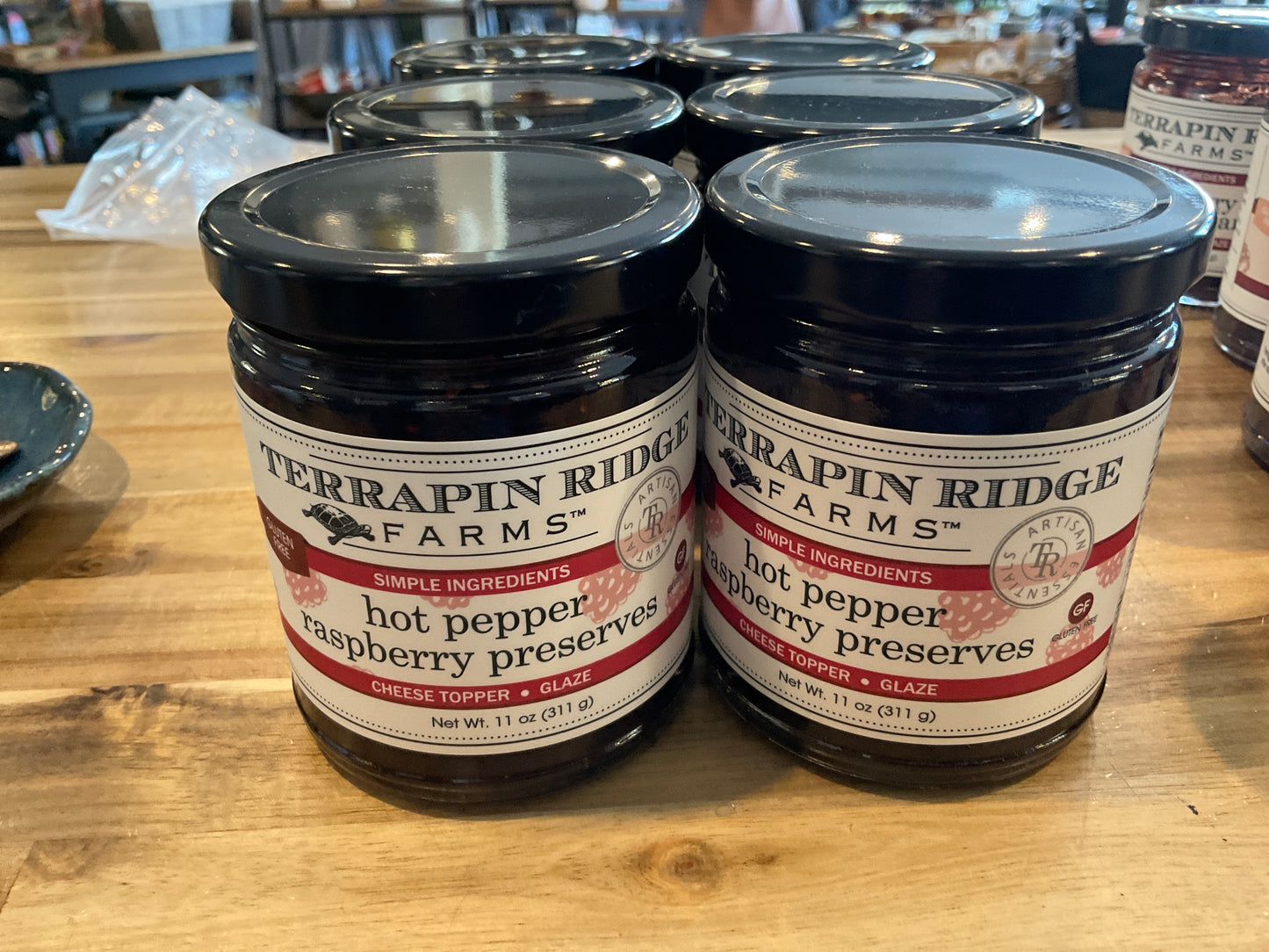 Hot Pepper Raspberry Preserves