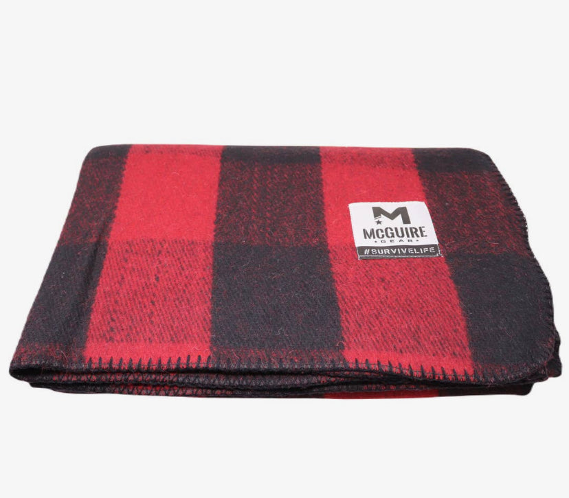 Wool Plaid Blanket